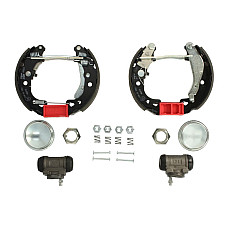 Set saboti frana Set tambur frana sabot cilindru arcuri  CITROEN SAXO PEUGEOT 106 I 106 II 1.0-Electric 09.91-07.04 TRW AUTOMOTIVE GSK1248