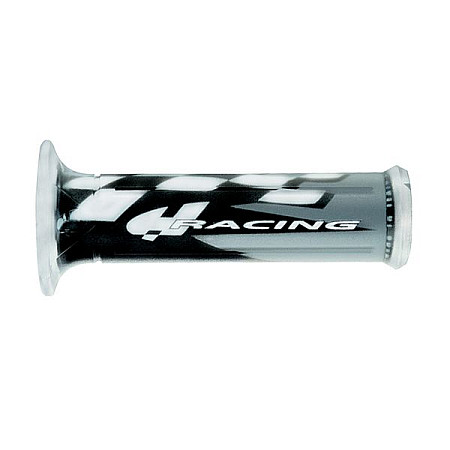 Miner Grips ghidon diametru 22 24mm lungime 120mm Culoare drum negru gri Harri's buc ARIETE 01687 HRGR