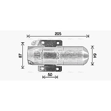 Uscator,aer conditionat Air conditioning drier MERCEDES ACTROS MP4 / MP5 ANTOS AROCS 471.943-OM936.916 07.11- HIGHWAY 42033008HW