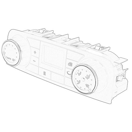 Unitate de control,incalzire independenta autovehicul Modulul de control al incalzitorului de parcare incalzire si aer conditionat MAN OE M.A.N. 81.61990.6127MAN