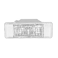 Iluminare numar de circulatie Licence plate lamp NISSAN NV200 NV200 / EVALIA 1.5D/1.6/Electric 02.10- OE NISSAN 26510-3BB0A