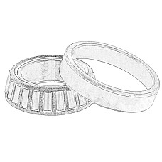 Lagar, cutie de viteza Rulment planetar JOHN DEERE 5000 6000 01.01- OE JOHN DEERE AL208149-JD