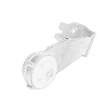 Suport pentru racitorul de aer de supraalimentare Air supply radiator bracket top L CITROEN BERLINGO III C3 AIRCROSS C4 CACTUS C4 PICASSO II PEUGEOT 3008 P84 308 II 5008 T87 508 PARTNER III RIFTER 09.13- OE PEUGEOT 9803778880