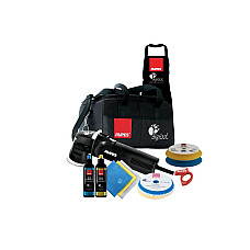 Masina de polizat Set de lustruire Big Foot amplitudine oscilatii: 12mm diametru disc 75mm ajustare turatie 4000-5500 rev./min. greutate 19 kg putere nominala 400W tensiune: 230V in set: accesorii sac RUPES 3201505L