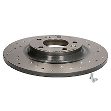 Disc frana Brake disc BREMBO Xtra 1pcs Drilled rear  L/R outer diameter 290 mm thickness 12 mm CITROEN C5 III PEUGEOT 407 407/KOMBI 508 I 508/KOMBI 607 RCZ 1.6-3.0D 02.00- BREMBO 08.8682.1X