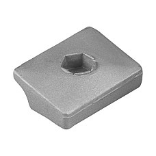 Anode material: zinc salt water BRP/EVINRUDE/JOHNSON/OMC 8-15HP 4T TECNOSEAL TEN00921