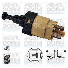 Comutator lumini frana Intrerupator frana ALFA ROMEO 164 DAEWOO LEGANZA MATIZ NUBIRA OPEL VECTRA A VECTRA B PORSCHE 911 911 TARGA BOXSTER BOXSTER SPYDER CAYMAN SAAB 900 II 9-5 04.88- MEAT &amp; DORIA MD35010