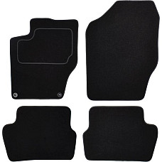 Covoras podea textil Floor mats Velours 4 pcs front/rear set colour neagra CITROEN C4 II 11.09- Saloon MAMMOOTH MMT A041 CIT115 PRM 01