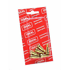 Accesorii si materiale pentru sudare Tip conector ambalaj blister cantitate per impachetare: 6buc destinat pentru: clema de sudura MIG 24 IDEAL 101.9120/6