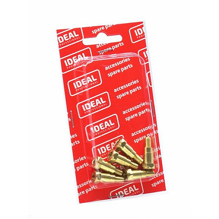 Accesorii si materiale pentru sudare Tip conector ambalaj blister cantitate per impachetare: 6buc destinat pentru: clema de sudura MIG 24 IDEAL 101.9120/6