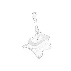 Comutator de mers, intern Gearshift control rod 5-gears with knob FIAT GRANDE PUNTO 1.2/1.4 06.05- OE FIAT 55348540