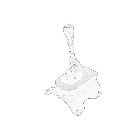 Comutator de mers, intern Gearshift control rod 5-gears with knob FIAT GRANDE PUNTO 1.2/1.4 06.05- OE FIAT 55348540