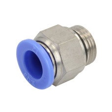 Cap de cuplare Montare TEKALAN drept M18x15 12mm plastic cantitate per impachetare: 1buc RECTUS RQSGM1812