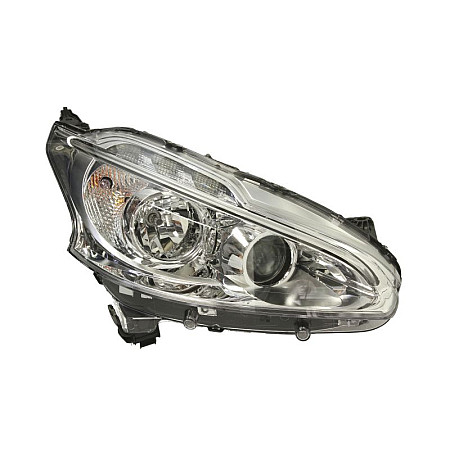 Far Lampa frontala Dreapta halogen H1/H7/W5W electric fara motoras culoare semnalizator: transparent PEUGEOT 208 I 208/HATCHBACK -06.15 VALEO VAL044749