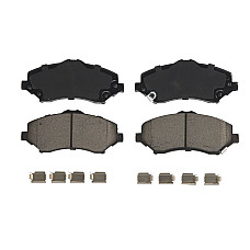 Set placute de frana Fata EN no ECE R90 certification CHRYSLER TOWN &amp; COUNTRY VOYAGER V DODGE GRAND JOURNEY NITRO JEEP CHEROKEE LIBERTY WRANGLER III 2.0D-4.0 01.06- USA BCD1273AT
