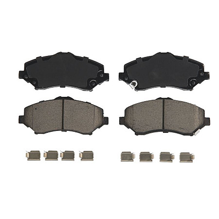 Set placute de frana Fata EN no ECE R90 certification CHRYSLER TOWN &amp; COUNTRY VOYAGER V DODGE GRAND JOURNEY NITRO JEEP CHEROKEE LIBERTY WRANGLER III 2.0D-4.0 01.06- USA BCD1273AT