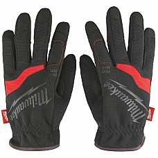 Protectia mainilor Protective gloves gloves protective gloves FREE-FLEX WORK GLOVES - 10/XL - 1PC leather / polyester size: 10/XL 1 pair colour: neagra durability: 2142 EN 388 Kategoria II how to use: reusable MILWAUKEE 48229713