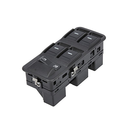 Comutator,macara geam Car window regulator switch front L LAND ROVER DISCOVERY III RANGE ROVER SPORT I 2.7D-5.0 07.04-03.13 AKUSAN K01W195AKN