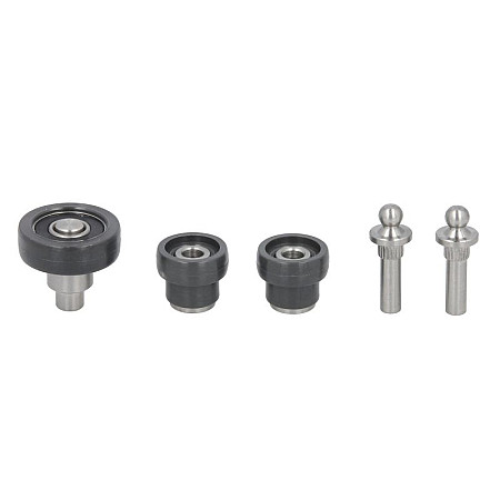 Ghidaj cu role, usa glisanta Sliding door roll bottom L/R PEUGEOT 1007 04.05-11.09 ROLL P100703