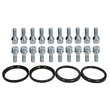 Trusa de montare a jantei de aliaj Fitting kit H 72x601 B M12x15x27 K19 1 kit / 4 wheels - B/N qty 20 MAK MAK 8000000602