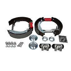 Set saboti frana Set tambur frana sabot cilindru arcuri  CITROEN BERLINGO BERLINGO MULTISPACE BERLINGO/MINIVAN XSARA PICASSO PEUGEOT PARTNER PARTNER/MINIVAN 1.1-Electric 05.96- TRW AUTOMOTIVE GSK1150