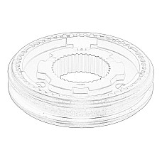 Mufa de cuplare, cutie de viteza Synchromesh sliding sleeve gear: 1/2 C546 CITROEN JUMPER II FIAT DUCATO PEUGEOT BOXER 04.06- OE FIAT 55249936