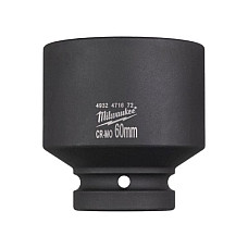 "Tubulare si accesorii Socket impact Hexagonal 1"" enhanced durability metric size: 60 mm length: 90 mm finish: neagra / phosphate" MILWAUKEE 4932471672