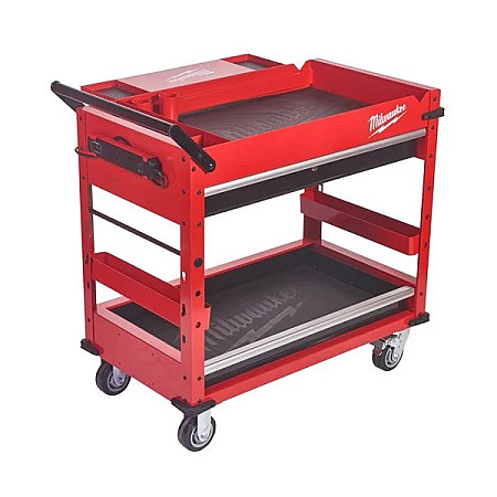 Carucior cu scule Service trolley number of shelves: 2 colour: red height: 10225mm MILWAUKEE 4932478856