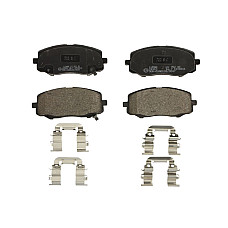 Set placute de frana Fata CITROEN AXEL HYUNDAI I20 I 0.7/1.2/1.2LPG 07.84-12.15 BRECK 24910 00 702 00