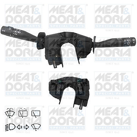 Comutator coloana directie Comutator combinat sub volan Indicatorii lumini stergatoare FORD KA 09.96-11.08 MEAT &amp; DORIA MD23245