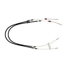Cablu, frana de parcare Handbrake cable rear L/R 1550mm/850mm OPEL OMEGA A OMEGA B SENATOR B 1.8-3.2 09.86-07.03 ABE C7X020ABE