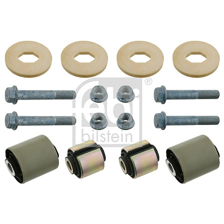 Set reparatie, lagare cabina sofer Set de reparatie a inclinarii cabinei Fata set pe cabina MAN TGA TGS I TGX I 06.99- FEBI BILSTEIN 24474
