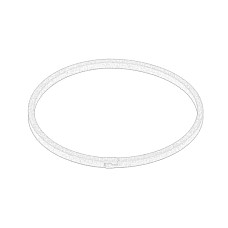 Simering, suport diuza Gearbox gasket CASE OE CASE 1286026C1-CNH