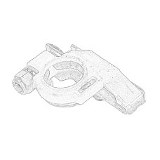 Clema pol baterie Sabot cablu / adaptor + RVI MASCOTT NISSAN INTERSTAR PRIMASTAR OPEL MOVANO A VIVARO A RENAULT AVANTIME MASTER II TRAFIC II 1.9D-3.0D 07.98- OE RENAULT 82 00 138 499