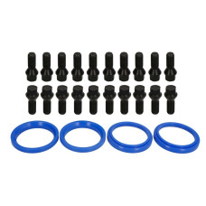 Trusa de montare a jantei de aliaj Fitting kit EX 72x571 BLACK B M14x15x27 K17 1 kit / 4 wheels - B/N qty 20 MAK MAK 8000000228