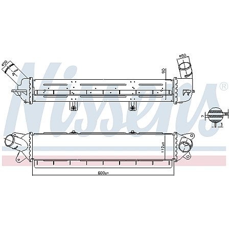 Admisie racitor de aer Supply air cooler HYUNDAI KONA 1.6 06.17- NISSENS NIS 961242