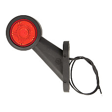 Lampa gabarit Outline marker lights L Red/White LED 12/24V WAS 879L W21.7