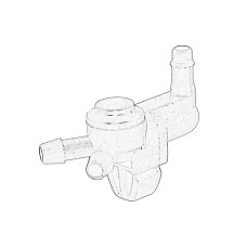 Piesa de inbinare,spalare parbriz Supapa de retur FIAT PUNTO LANCIA Y 09.93-09.03 OE FIAT 7787593