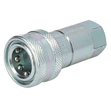 Cuplaj hidraulic EN mushroom-shaped valve drept 14l/min. FASTER HNV 14 GAS F