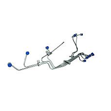 Conducta alimentare cu combustibil Elemente de pompa de injectie set de furtunuri de injectie MAN EL EM G90 HOCL L2000 LIONS CITY M 2000 L M 2000 M M90 NG NL NM NU SM D0826F01-D0836LOH61 BPART 51.10303.6181BP