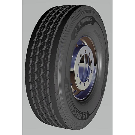 Anvelopa ax fata LKW 818714 X WORKS HD Z MICHELIN Anvelopa camion On/Off Directie M+S 156/150K etichete: Din data de 01.05.2021: eficienta combustibil - C aderenta pe teren umed - B clasa de masurare a zgomotulu MICHELIN 315/80R22.5 CMI X W HD Z