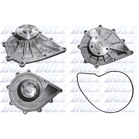 Pompa apa Pompa de apa MERCEDES ACTROS MP4 / MP5 ANTOS AROCS AXOR AXOR 2 CAPACITY CITARO O 530 CONECTO O 345 INTEGRO O 550 INTOURO O 403 471.943-OM473.915 01.98- DOLZ DOLZ M665