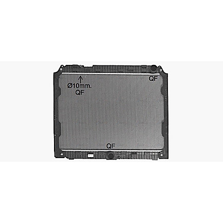 Radiator, racire motor Radiator motor cu rama EURO 6  MERCEDES ACTROS MP4 / MP5 ANTOS AROCS 471.943-OM936.916 07.11- HIGHWAY 10033073HW