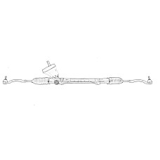 Caseta directie Steering rack electric power steering RENAULT GRAND SCENIC II MEGANE II SCENIC II 1.4-2.0D 09.02- OEM 22R-820X0463517Q