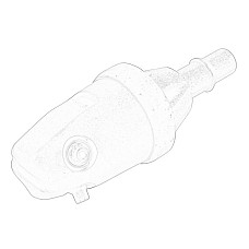 Duza de spalare a spalatorului geamului din spate Windscreen washer nozzle rear  FIAT DOBLO DOBLO CARGO DOBLO/MINIVAN 03.01- OE FIAT 46818055
