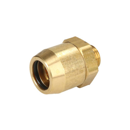 Cap de cuplare Montare TEKALAN drept M16x15 18mm metal cantitate per impachetare: 1buc RAUFOSS 623 7476