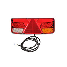 Stop spate Rear lamp R LED 12/24V with indicator with fog light reversing light with stop light parking light triangular reflector side clearance WAS 1039 W137DP