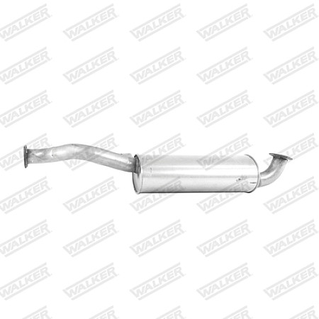 Toba esapamet intermediara Sistem de evacuare a amortizorului  OPEL FRONTERA B 2.2D 09.98-07.04 WALKER WALK22586