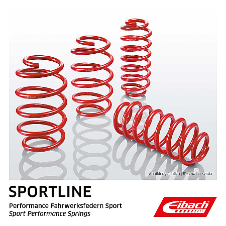 Set arcuri sport Lowering spring Sportline 4pcs 30mm / 15mm 1100kg / 1150kg SKODA OCTAVIA IV 2.0/2.0D 03.20- EIBACH E20-79-016-03-22