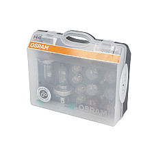 Sortimente, becuri bec set set 1 buc . H4 24V 75/70W P43T+ P21W R10W R5W C5W T4W 3 BEZP. 15A 20A 30A OSRAM OSR BOX CLK - H4
